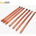 Copper clad steel rod,Earth rod,Copper bonded earth rod Copper bonded ground rod For Earthing System